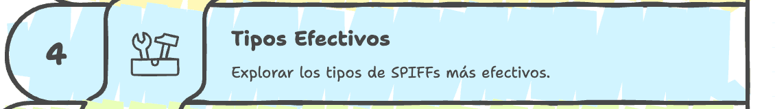 Tipos de SPIFFs Más Efectivos para Equipos Comerciales