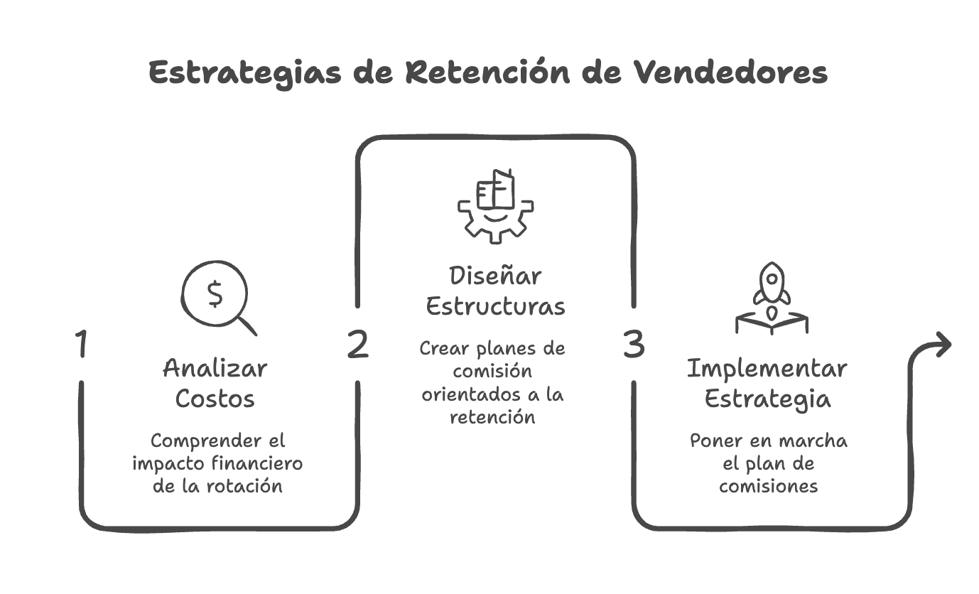 Estrategias de Retencion de Vendedores a traves de las Comisiones de Venta